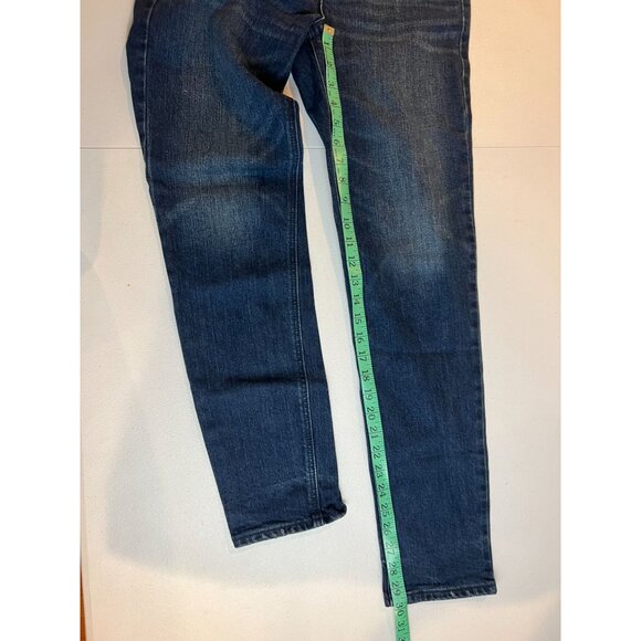 Old Navy Skinny Jeans Power Straight High Rise Secret Slim Pockets Blue SZ 8/29R - Picture 5 of 9